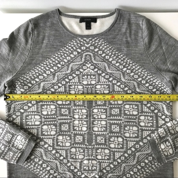 J.Crew 100% Merino Wool “Scarf” Sweater - Picture 5 of 11